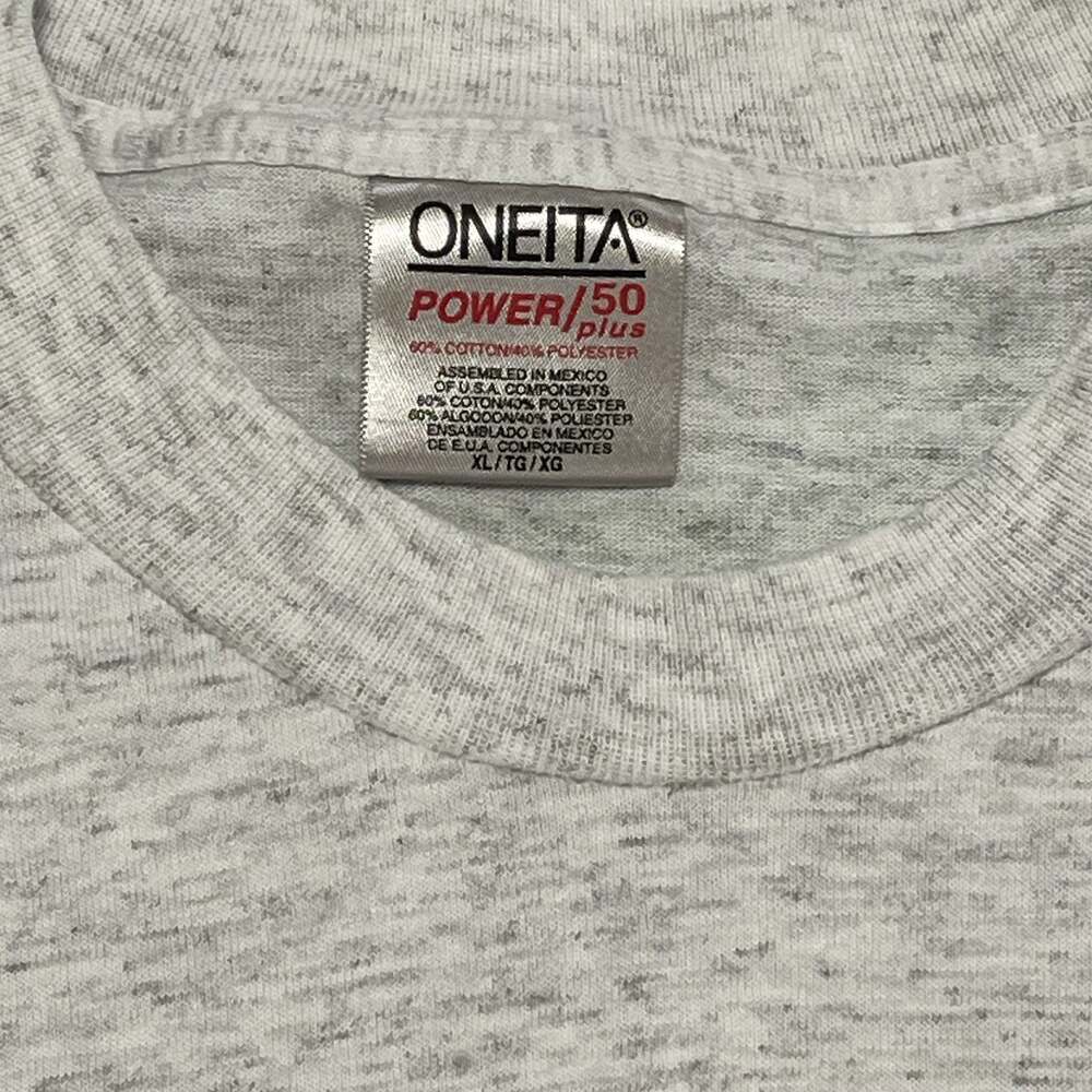 Vtg 90s Single Stitch Oneita Power 50 U.S. Air Force Aim High Tee View 3